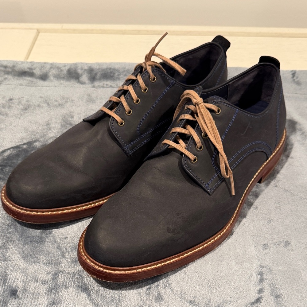 Cole Haan Tyler Grand Leather Nubuck Oxford Shoes - US Men’s 11